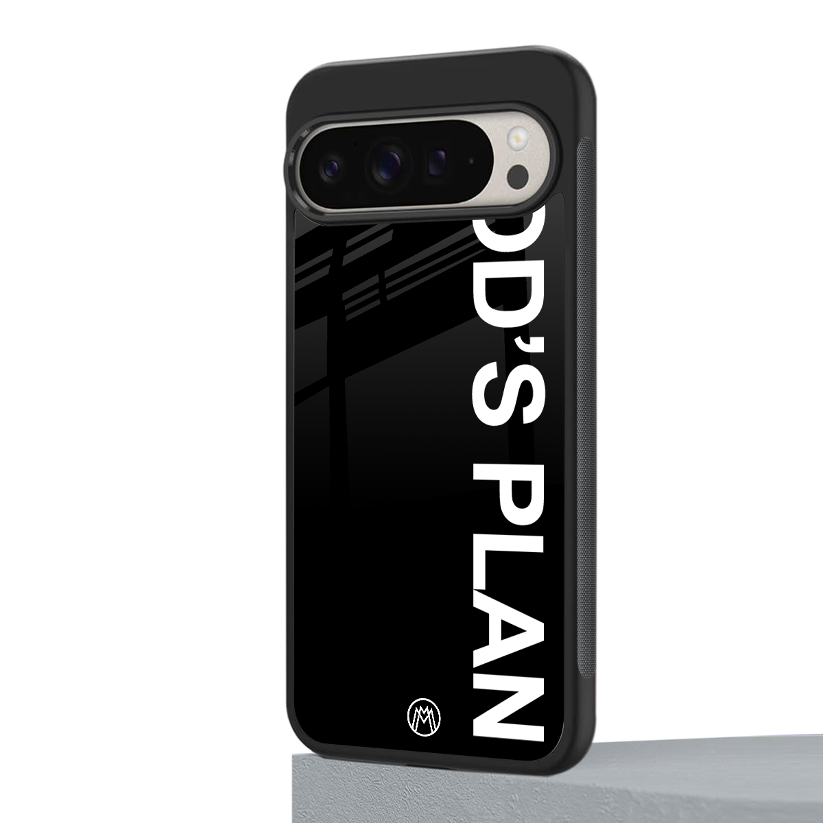 god's plan back phone cover | glass case for google pixel 9 pro