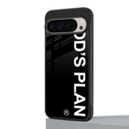 god's plan back phone cover | glass case for google pixel 9 pro xl