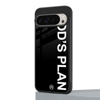 god's plan back phone cover | glass case for google pixel 9 pro xl