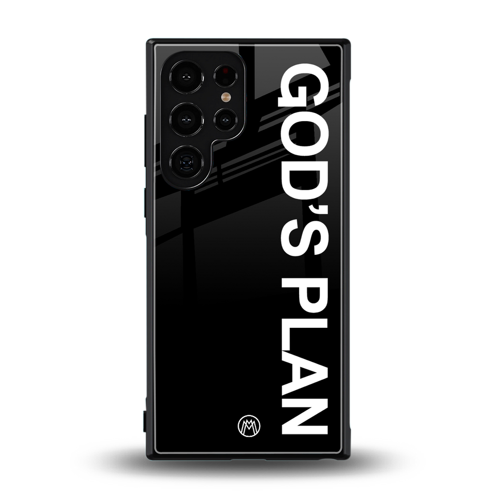 god's plan back phone cover | glass case for samsung galaxy s24 ultra