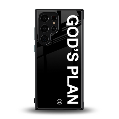 god's plan back phone cover | glass case for samsung galaxy s24 ultra