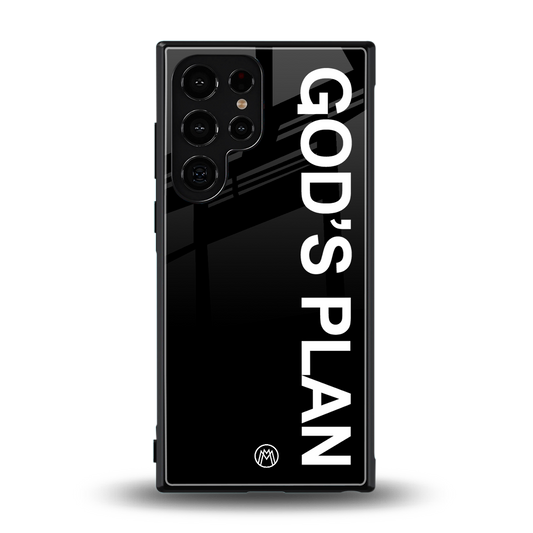 god's plan back phone cover | glass case for samsung galaxy s23 ultra