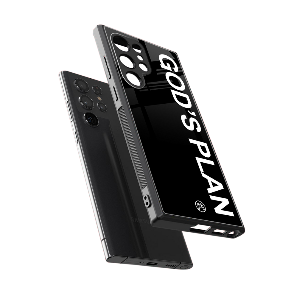 god's plan back phone cover | glass case for samsung galaxy s24 ultra