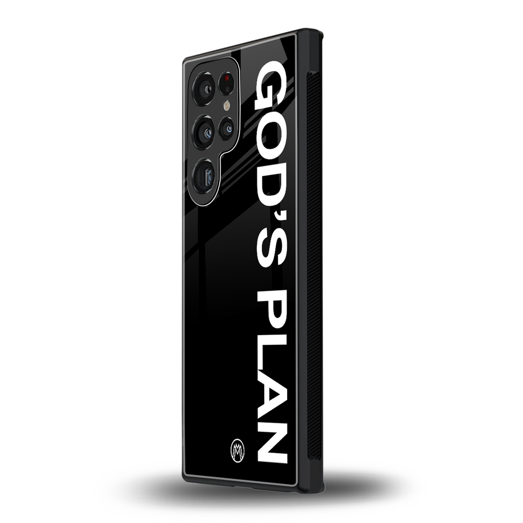 god's plan back phone cover | glass case for samsung galaxy s24 ultra