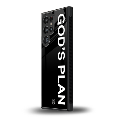 god's plan back phone cover | glass case for samsung galaxy s24 ultra