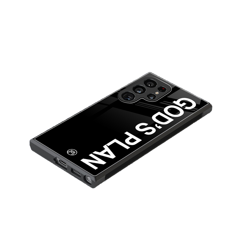god's plan back phone cover | glass case for samsung galaxy s24 ultra