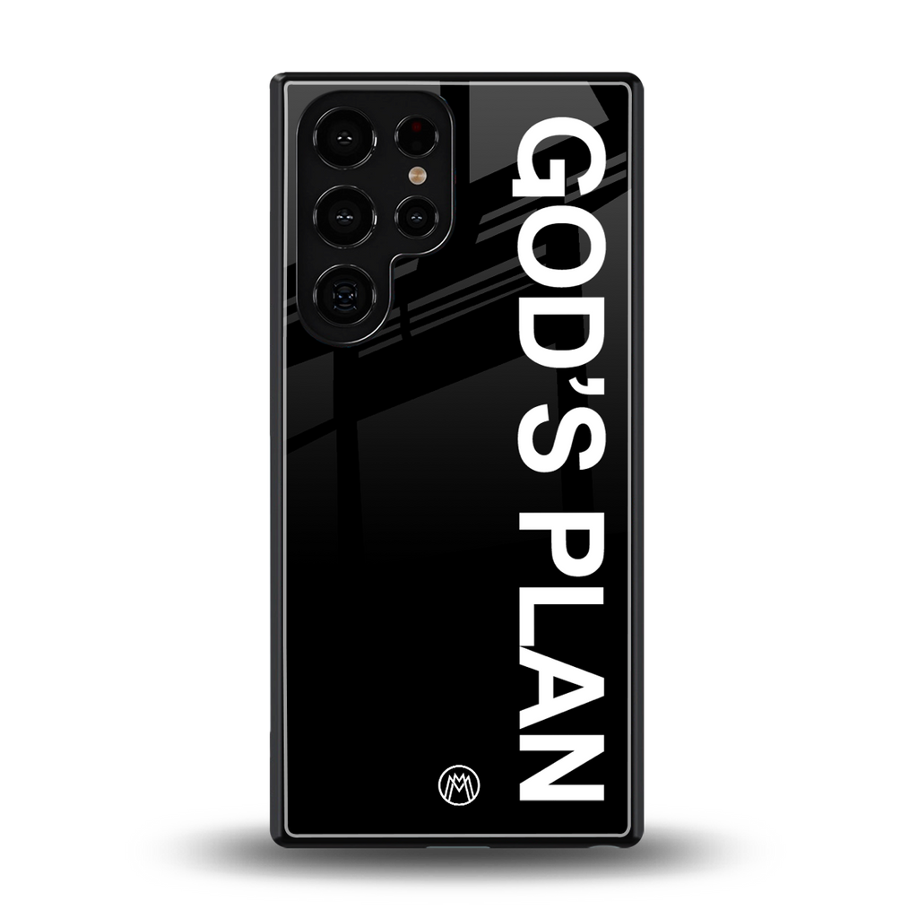 god's plan back phone cover | glass case for samsung galaxy s25 ultra