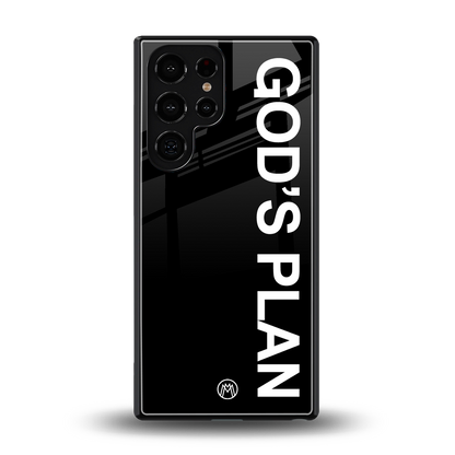 god's plan back phone cover | glass case for samsung galaxy s25 ultra