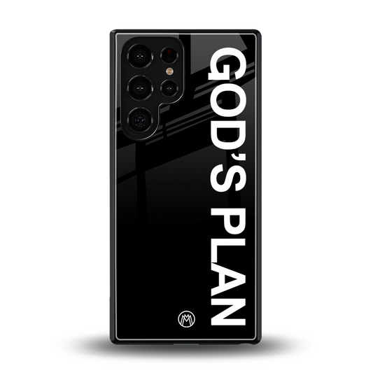 god's plan back phone cover | glass case for samsung galaxy s25 ultra