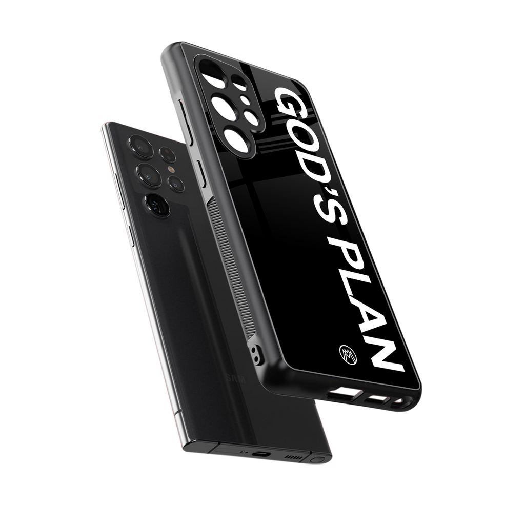 god's plan back phone cover | glass case for samsung galaxy s25 ultra