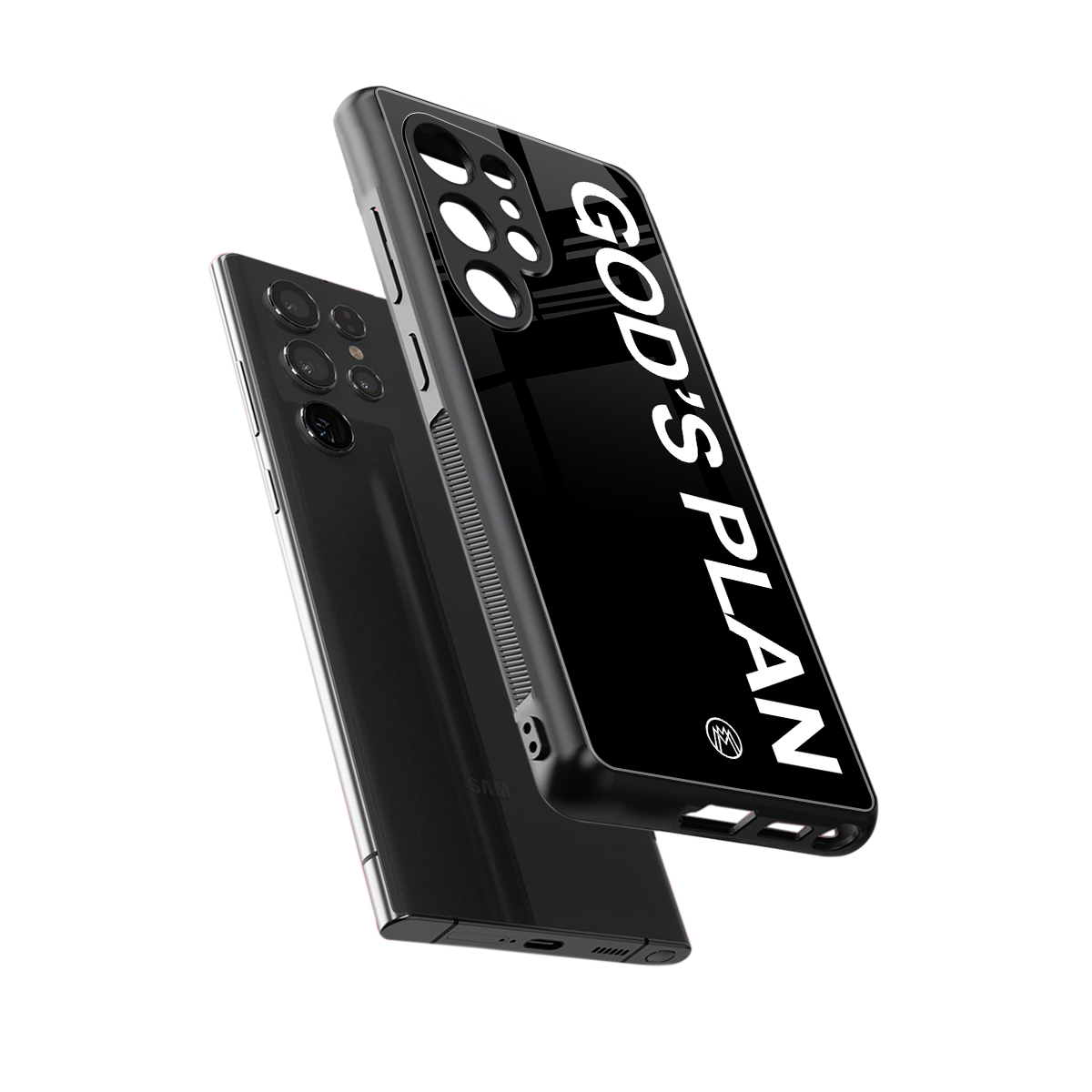 god's plan back phone cover | glass case for samsung galaxy s25 ultra