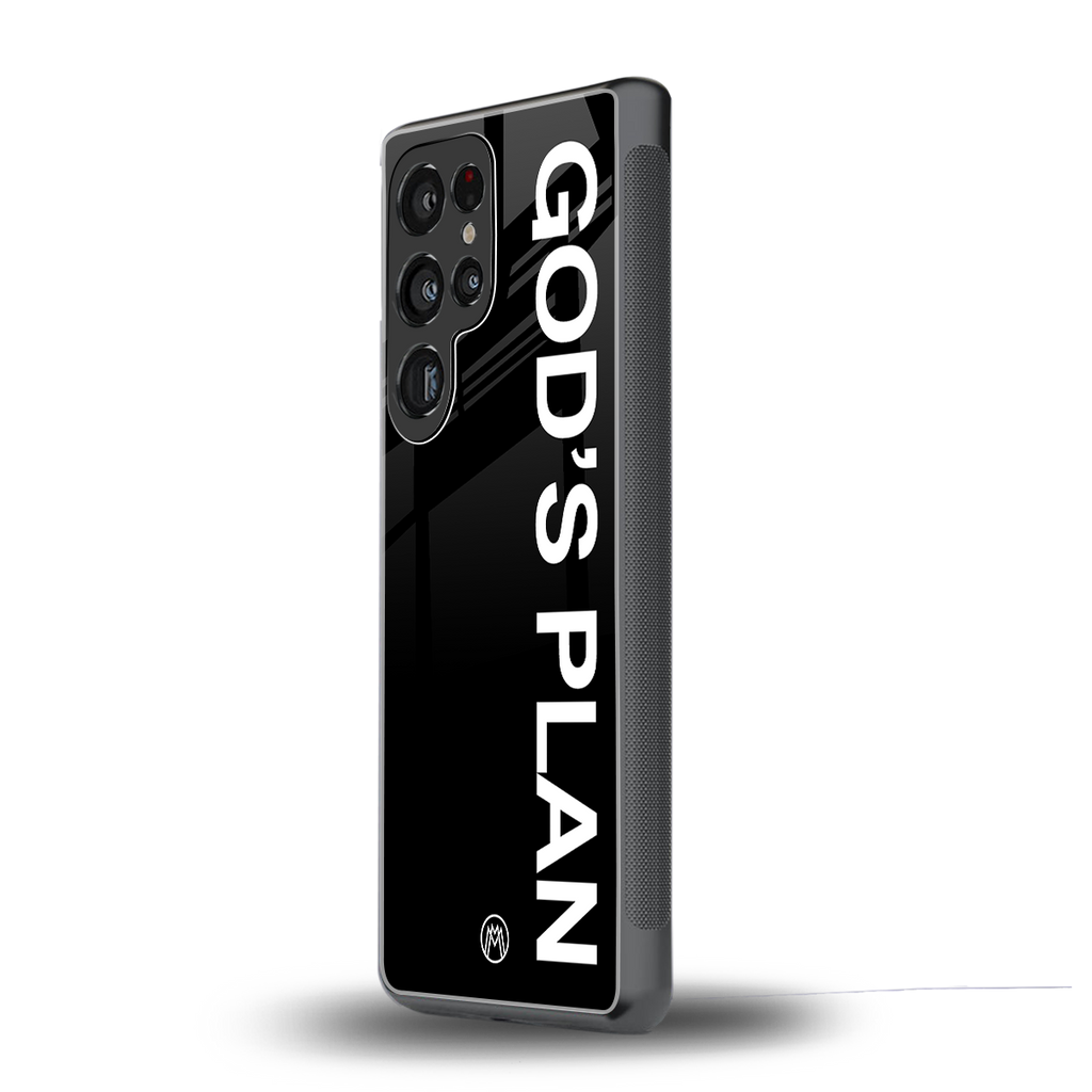 god's plan back phone cover | glass case for samsung galaxy s25 ultra