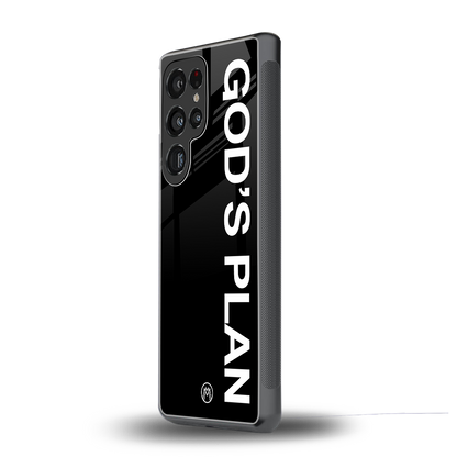 god's plan back phone cover | glass case for samsung galaxy s25 ultra