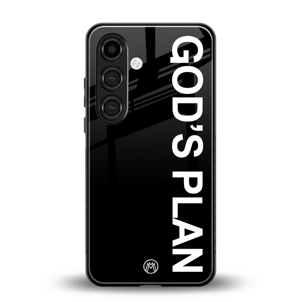 god's plan back phone cover | glass case for samsung galaxy s23 plus