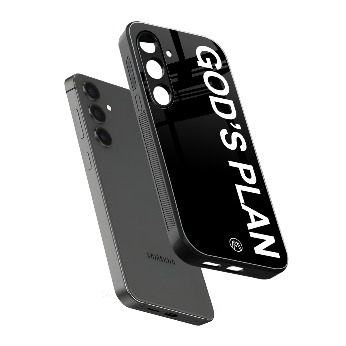 god's plan back phone cover | glass case for samsung galaxy s25 plus