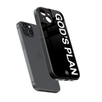 god's plan back phone cover | glass case for iphone 15