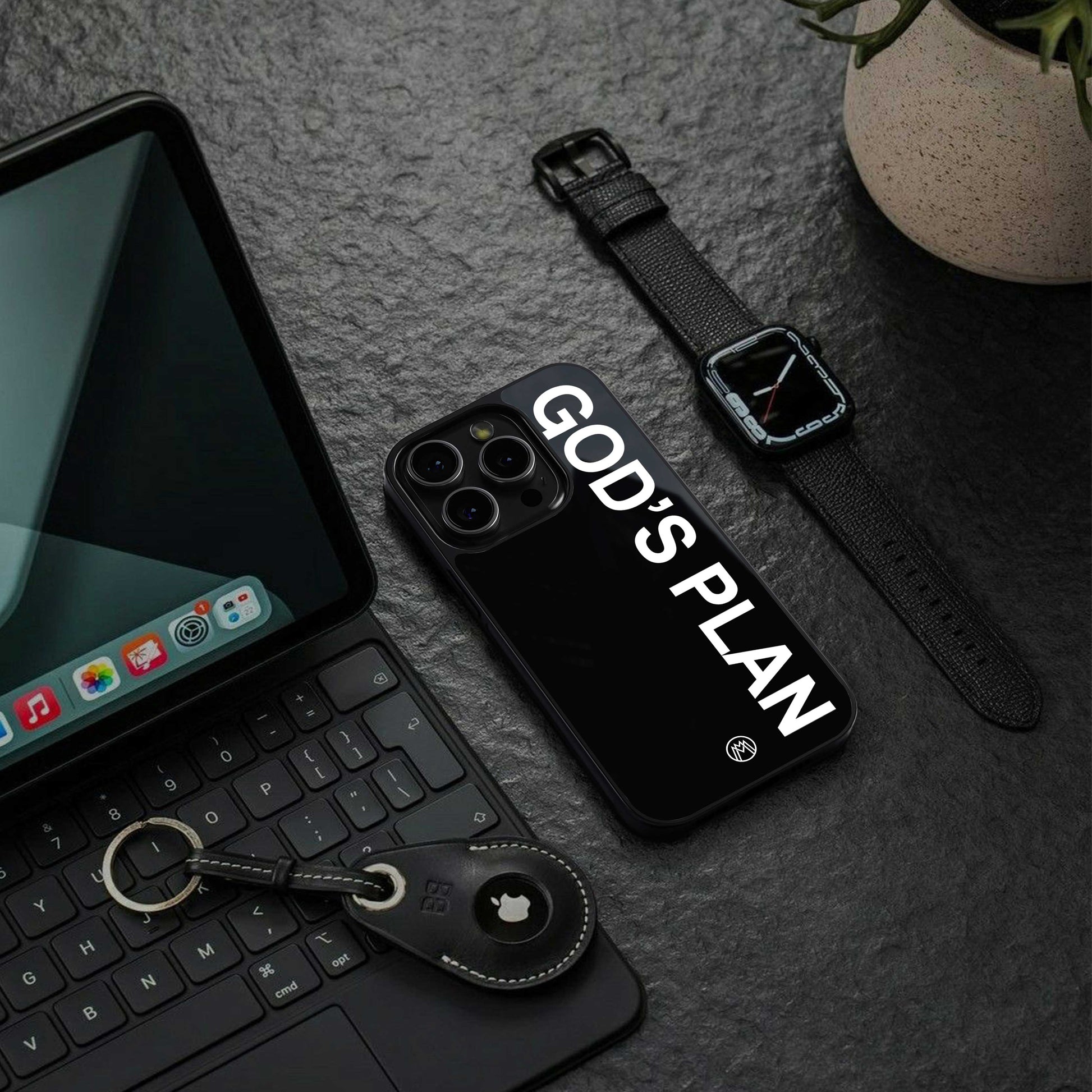 god's plan back phone cover | glass case for samsung galaxy s23 plus