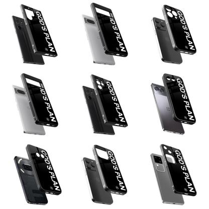 Durable Glass Back Mobile Case for iPhone, Samsung, OnePlus, Google Pixel, Redmi, Vivo, Oppo