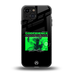 godfidence back phone cover | glass case for iphone 13 mini