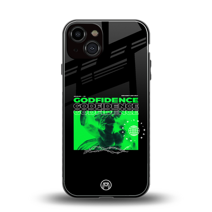 godfidence back phone cover | glass case for iphone 13