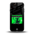 godfidence back phone cover | glass case for iphone 15 plus