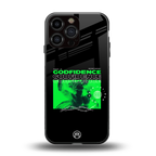 godfidence back phone cover | glass case for iphone 16 pro max