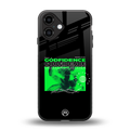godfidence back phone cover | glass case for iphone 16