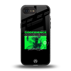 godfidence back phone cover | glass case for iphone 16e