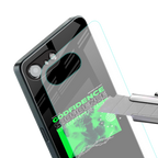 godfidence back phone cover | glass case for iphone 16e