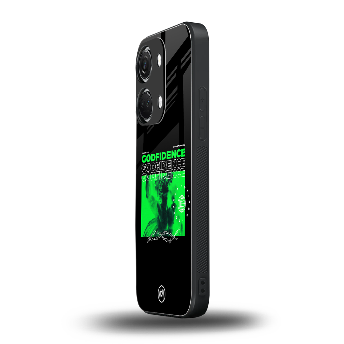 godfidence back phone cover | glass case for oneplus nord 3
