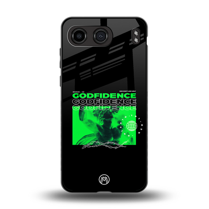 godfidence back phone cover | glass case for oneplus nord 4