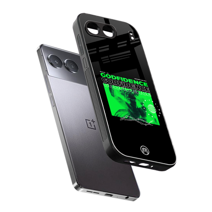 godfidence back phone cover | glass case for oneplus nord 4