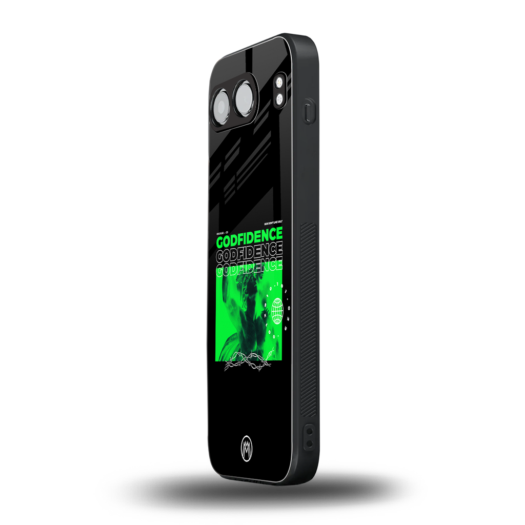 godfidence back phone cover | glass case for oneplus nord 4