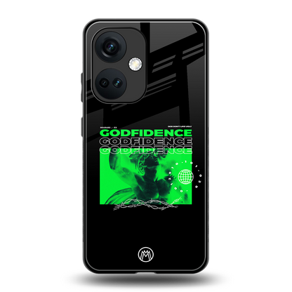godfidence back phone cover | glass case for oneplus nord ce 3