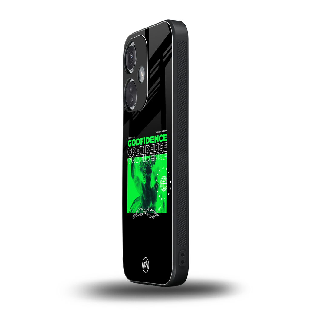 godfidence back phone cover | glass case for oneplus nord ce 3