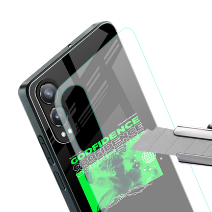 godfidence back phone cover | glass case for oneplus nord ce 4 lite