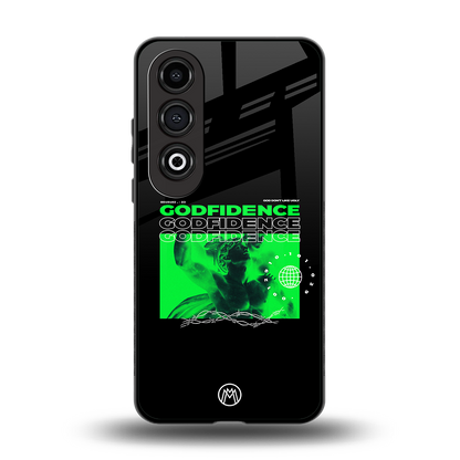 godfidence back phone cover | glass case for oneplus nord ce 4