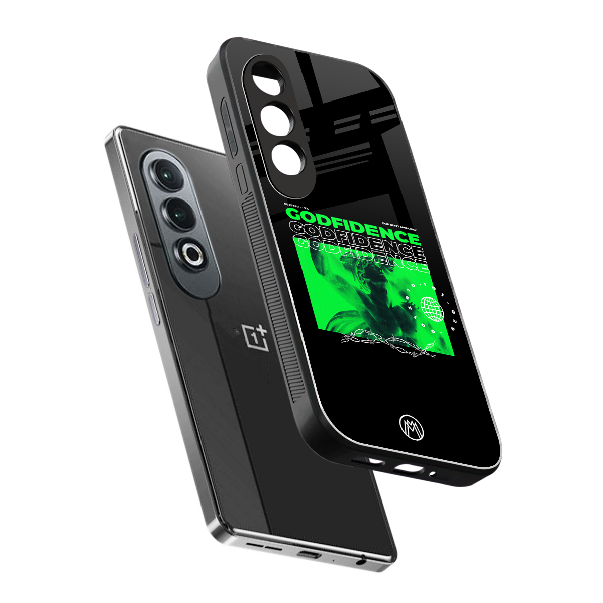 godfidence back phone cover | glass case for oneplus nord ce 4