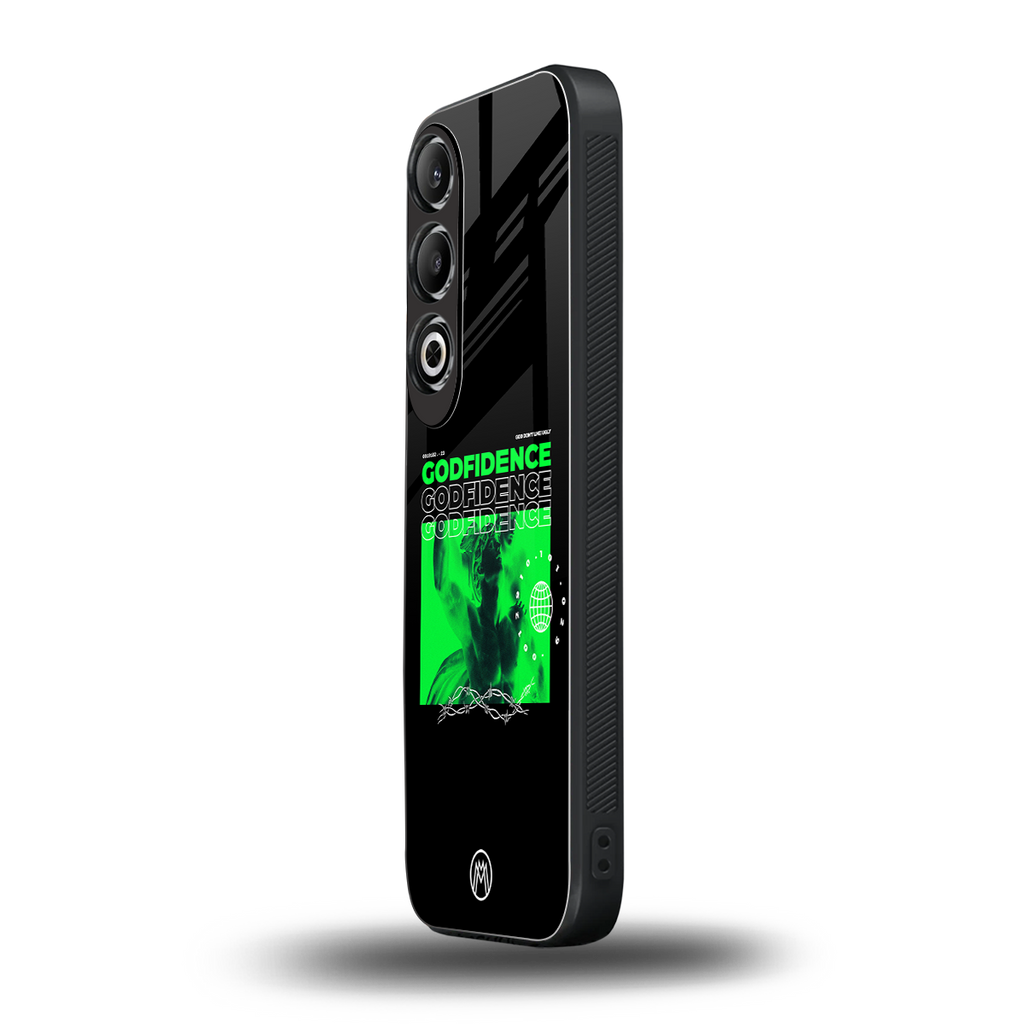 godfidence back phone cover | glass case for oneplus nord ce 4