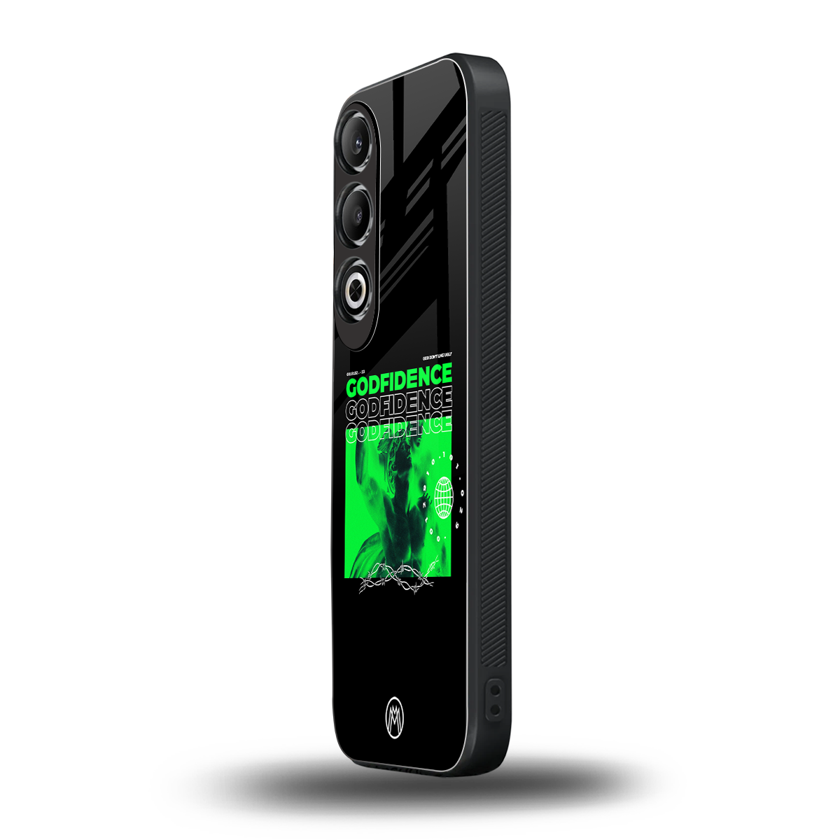 godfidence back phone cover | glass case for oneplus nord ce 4