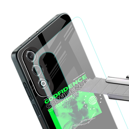 godfidence back phone cover | glass case for oneplus nord ce 4