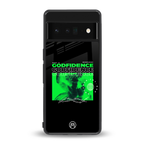 godfidence back phone cover | glass case for google pixel 6 pro