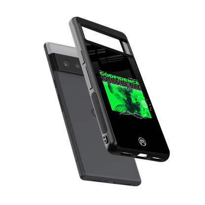 godfidence back phone cover | glass case for google pixel 6 pro