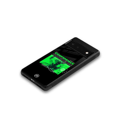 godfidence back phone cover | glass case for Google Pixel 6A