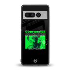 godfidence back phone cover | glass case for google pixel 7 pro