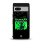 godfidence back phone cover | glass case for Google Pixel 7