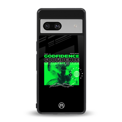 godfidence back phone cover | glass case for Google Pixel 7