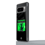 godfidence back phone cover | glass case for google pixel 8 pro