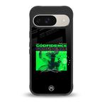 godfidence back phone cover | glass case for google pixel 9
