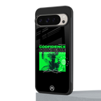 godfidence back phone cover | glass case for google pixel 9 pro